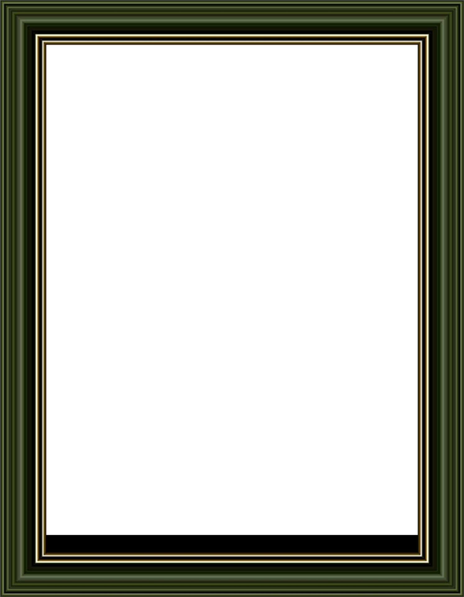 green rectangle frame free photo