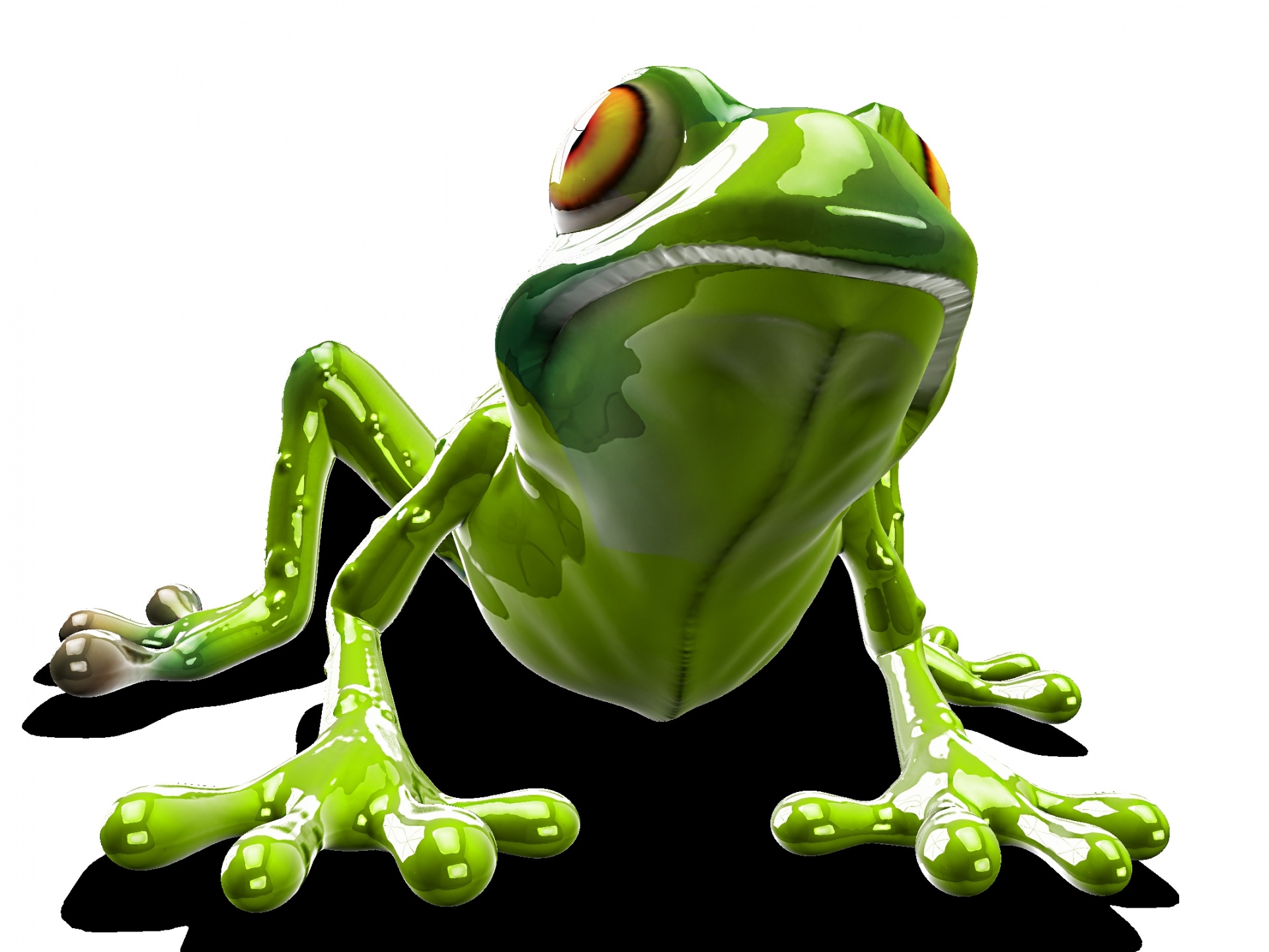 3d sculpture frog free photo