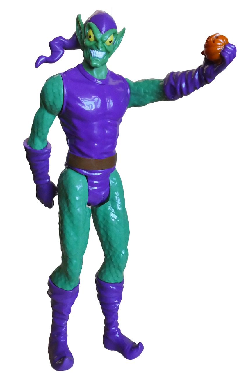green goblin villain toys free photo