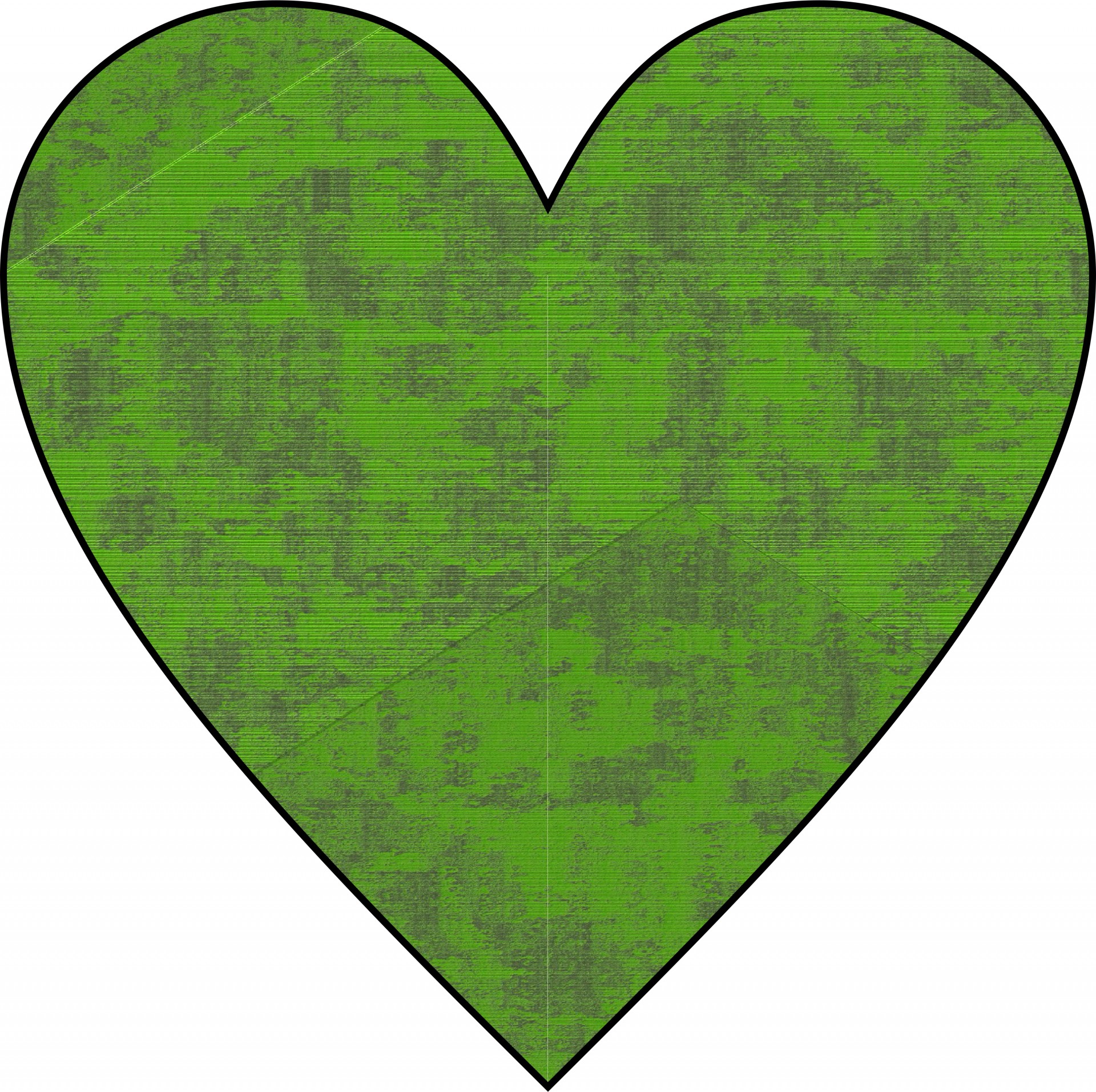 green heart texture free photo