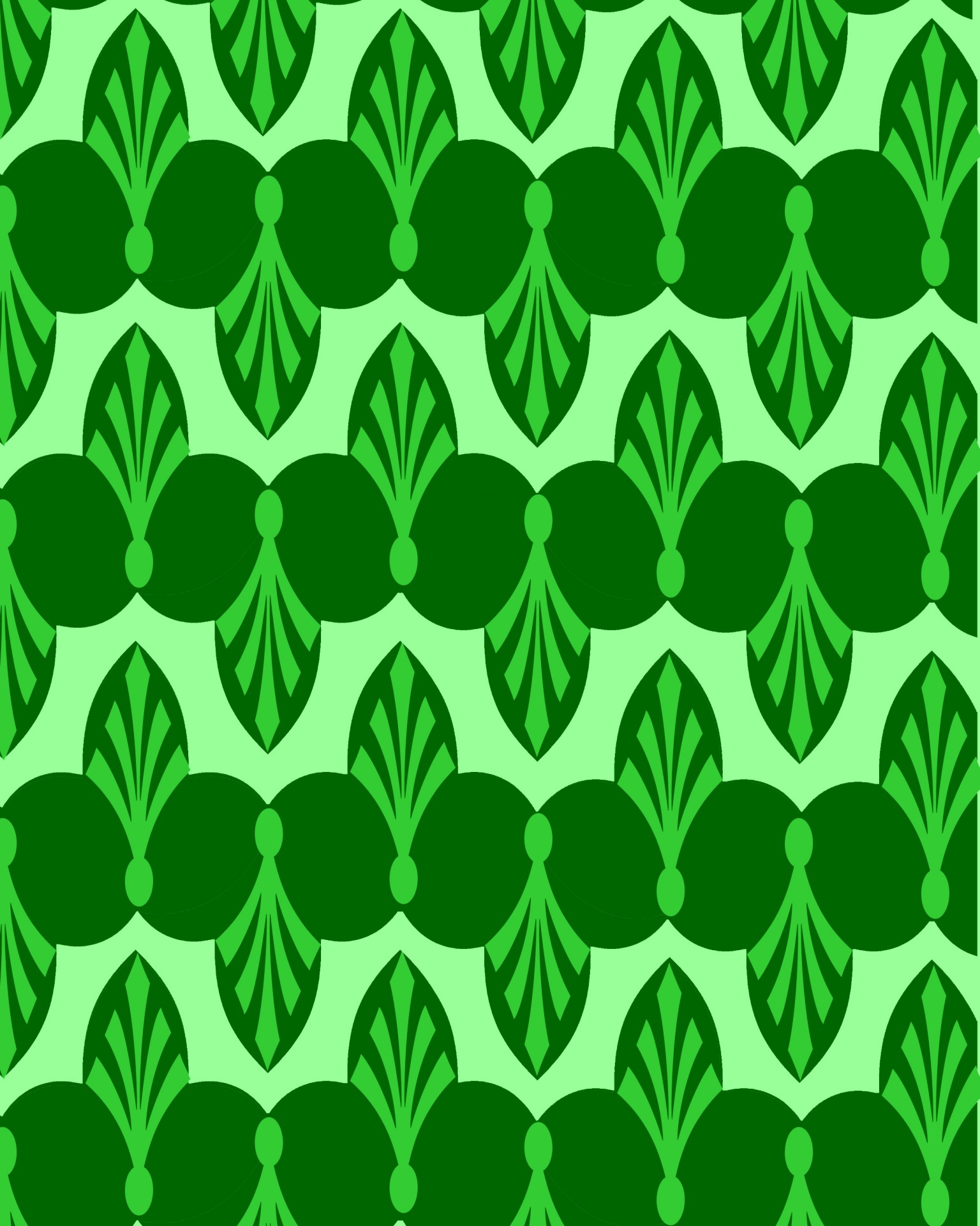 green leaves pattern free photo