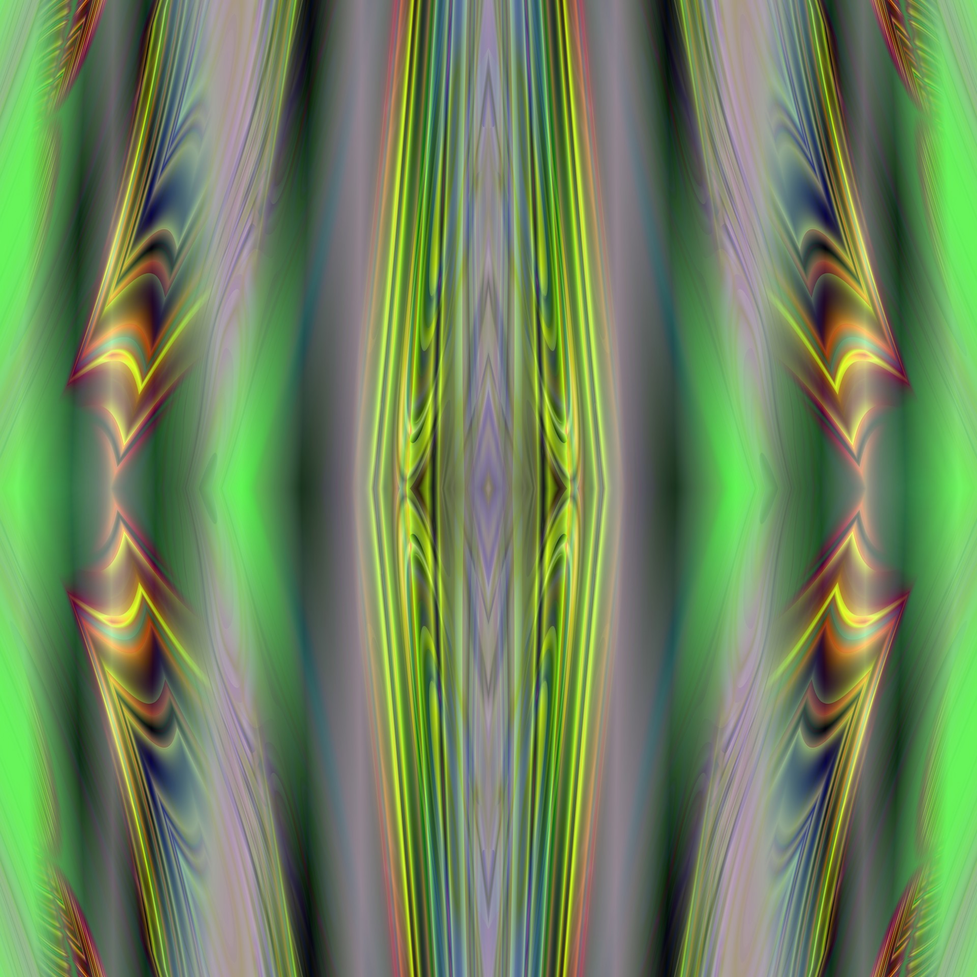 kaleidoscope green kaleidoscopic free photo