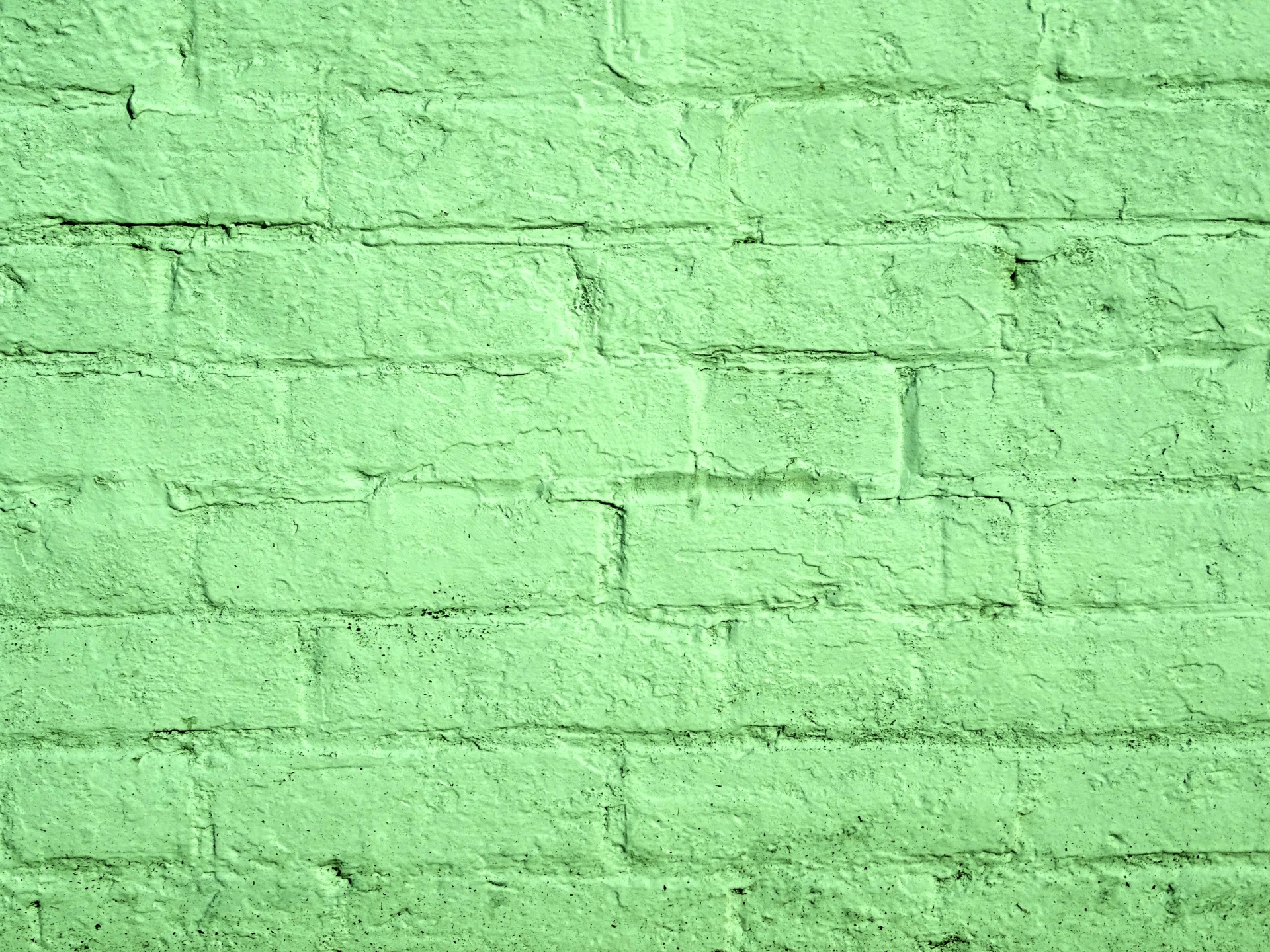 Зеленая стена кирпич