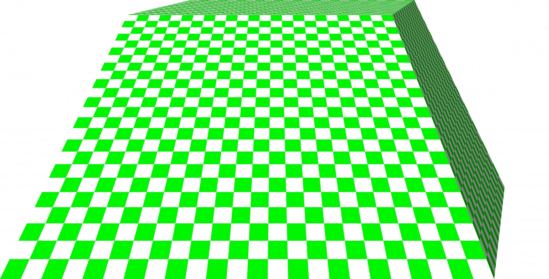 green checkerboard pyramid free photo