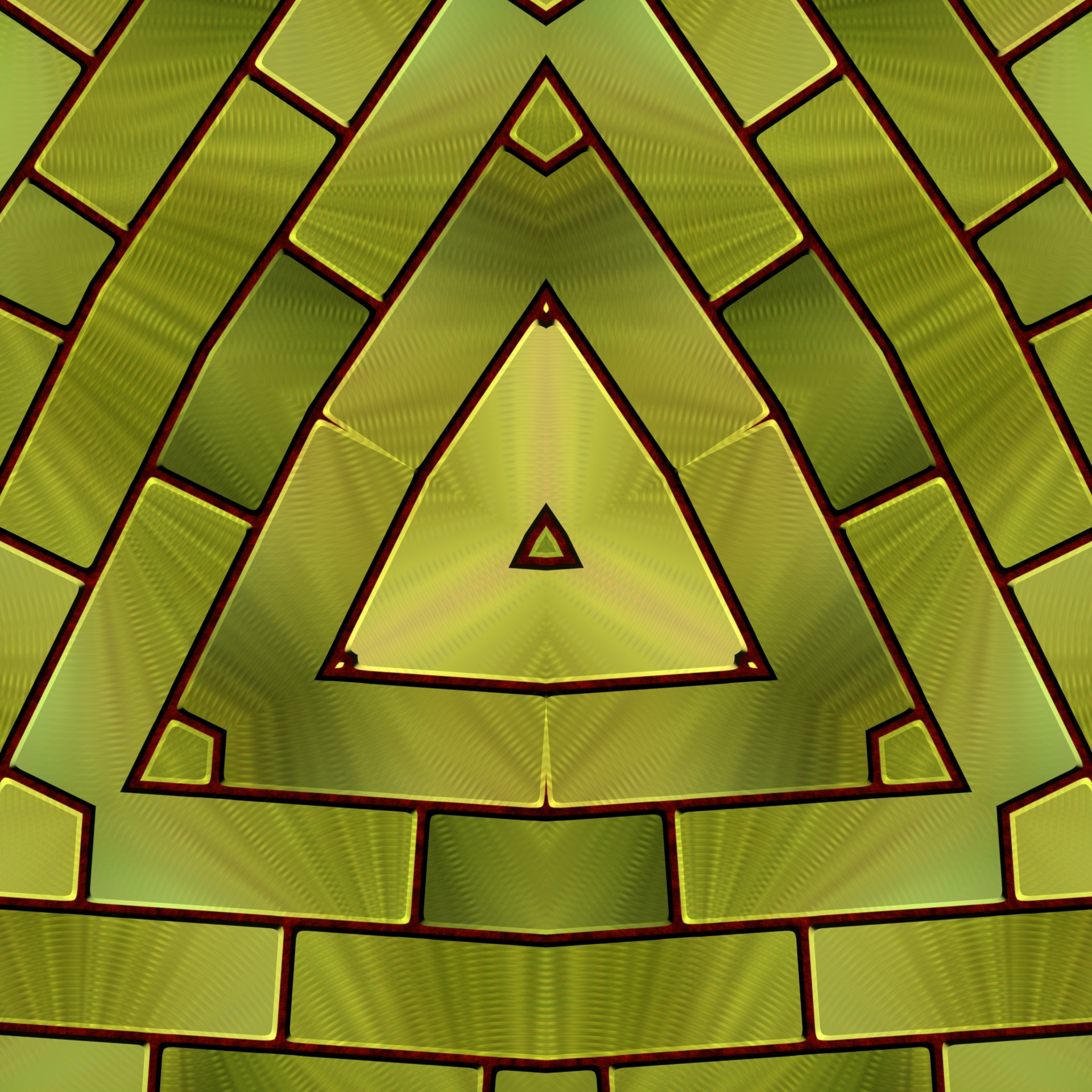 green square triangle free photo