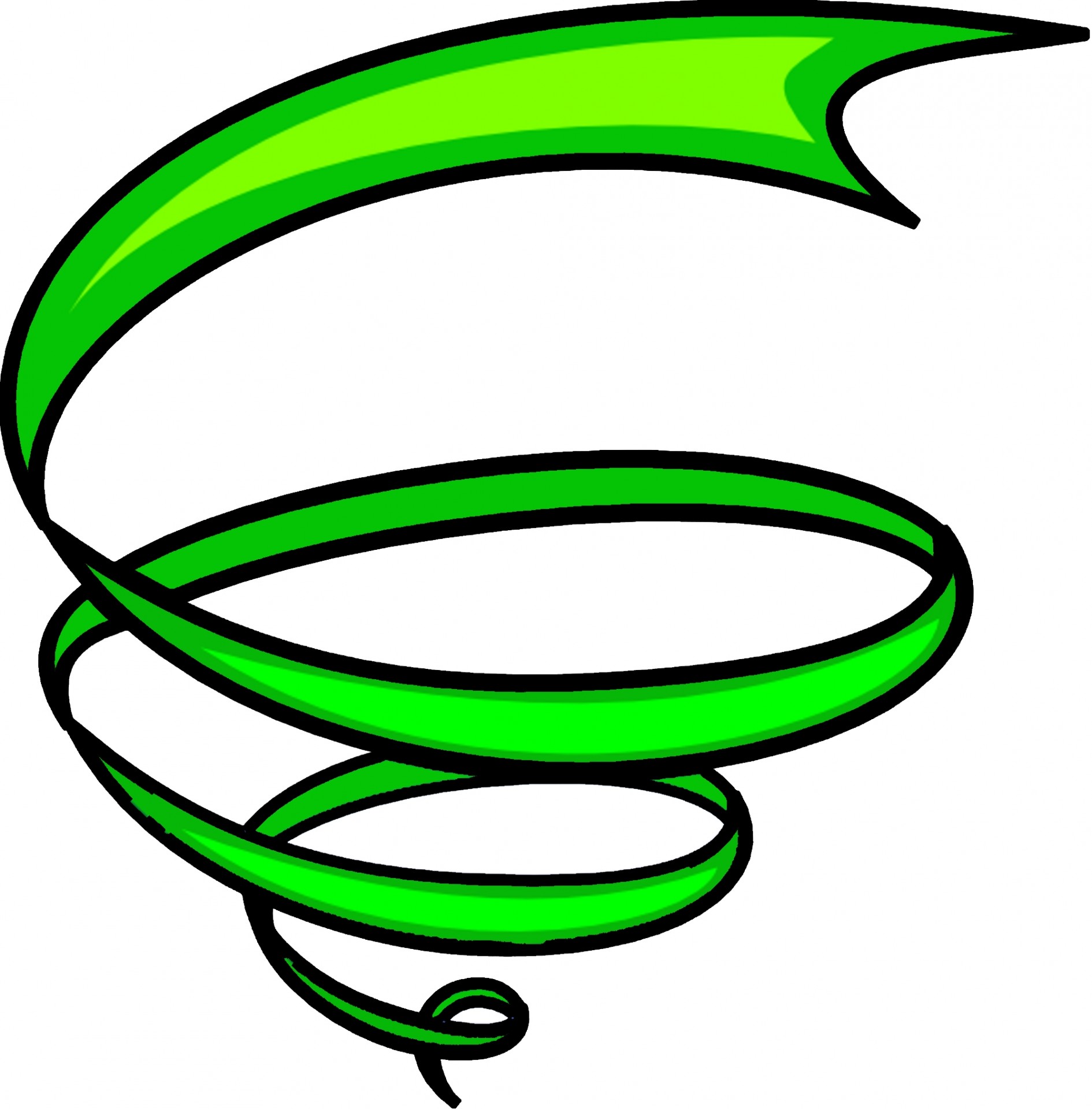 Зеленая спираль