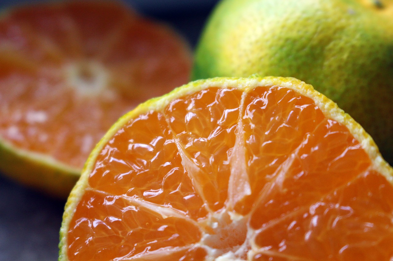 green tangerine citrus fruit tangerines free photo