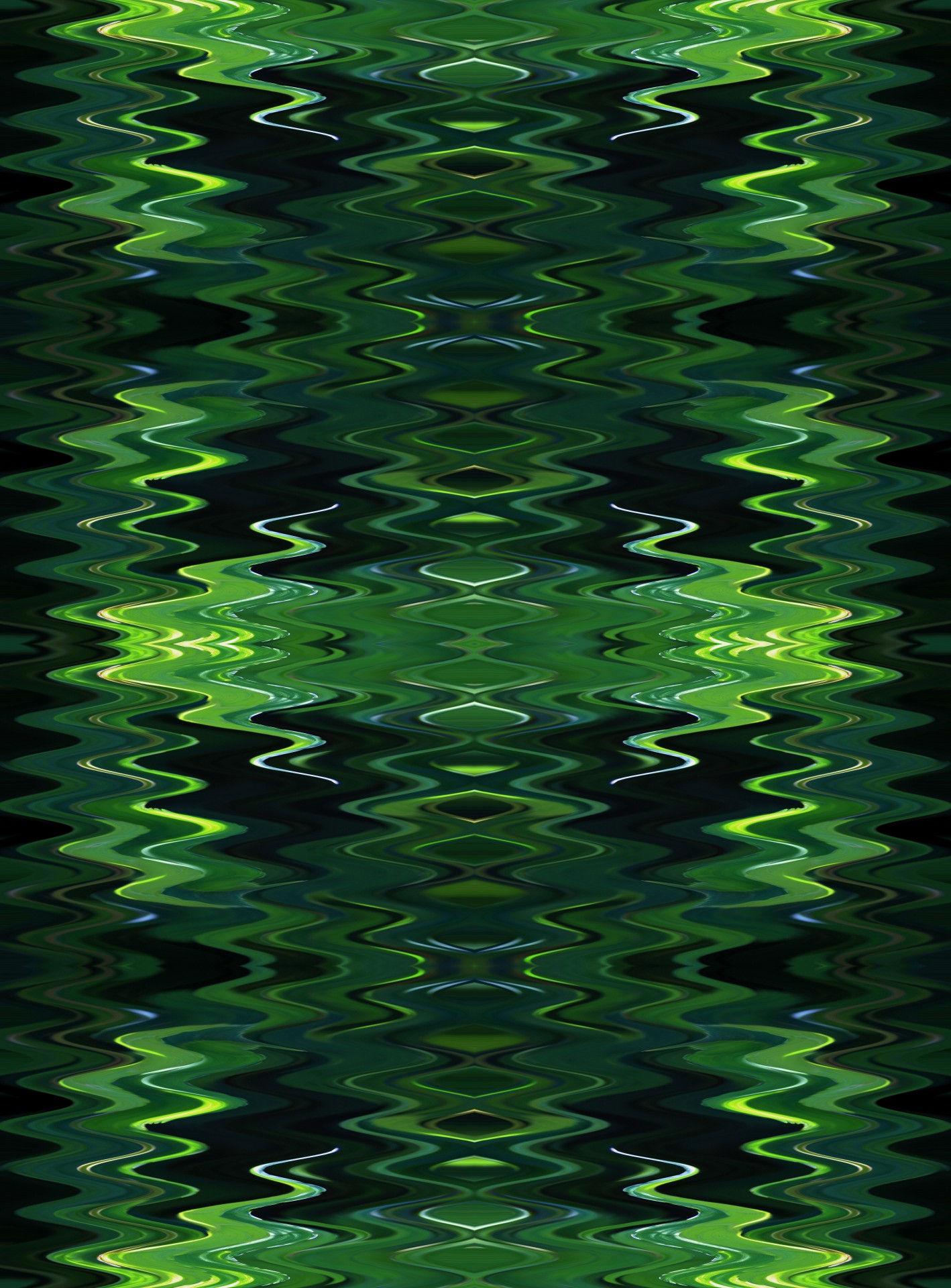 vibrations patterns greens free photo