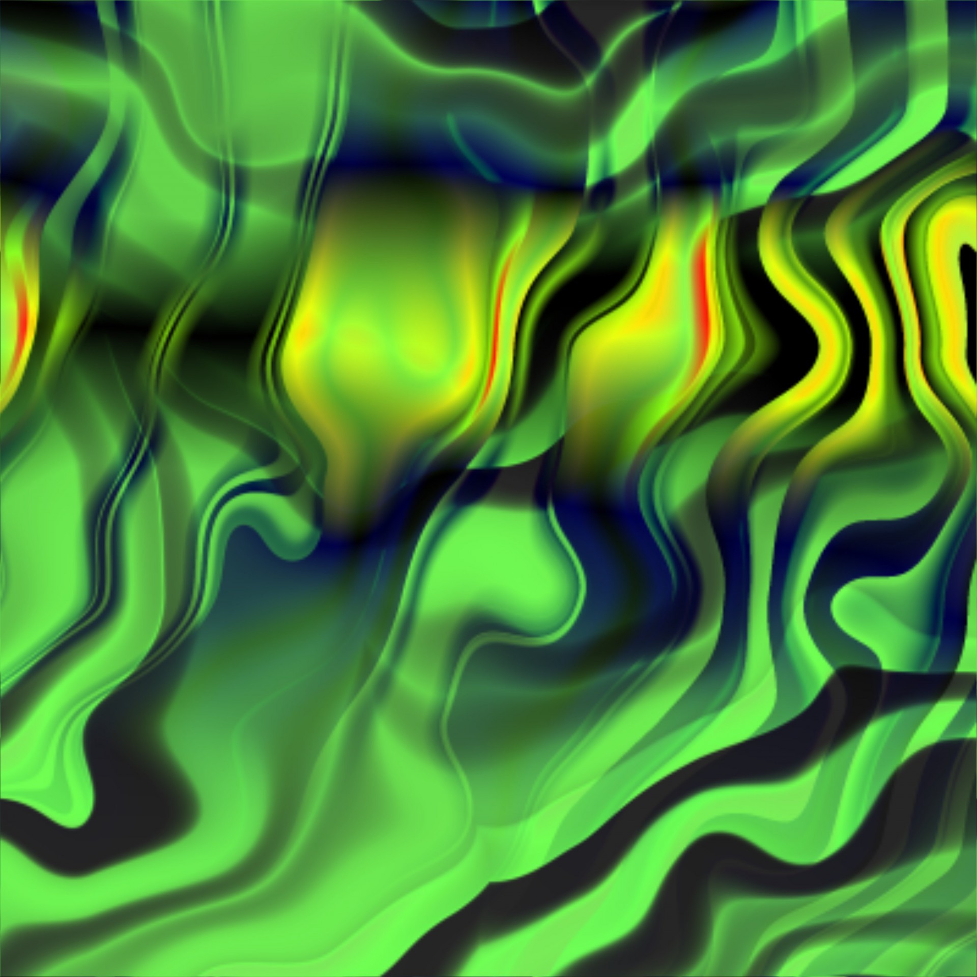 green wave effect pattern free photo