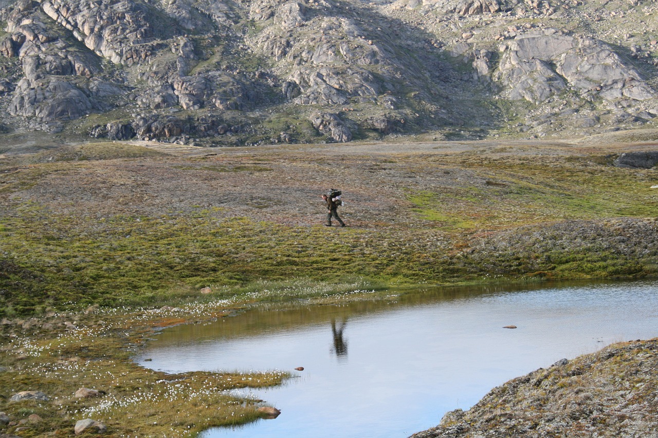 greenland summer river free photo