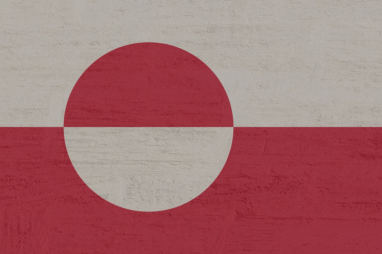 greenland flag grønland free photo