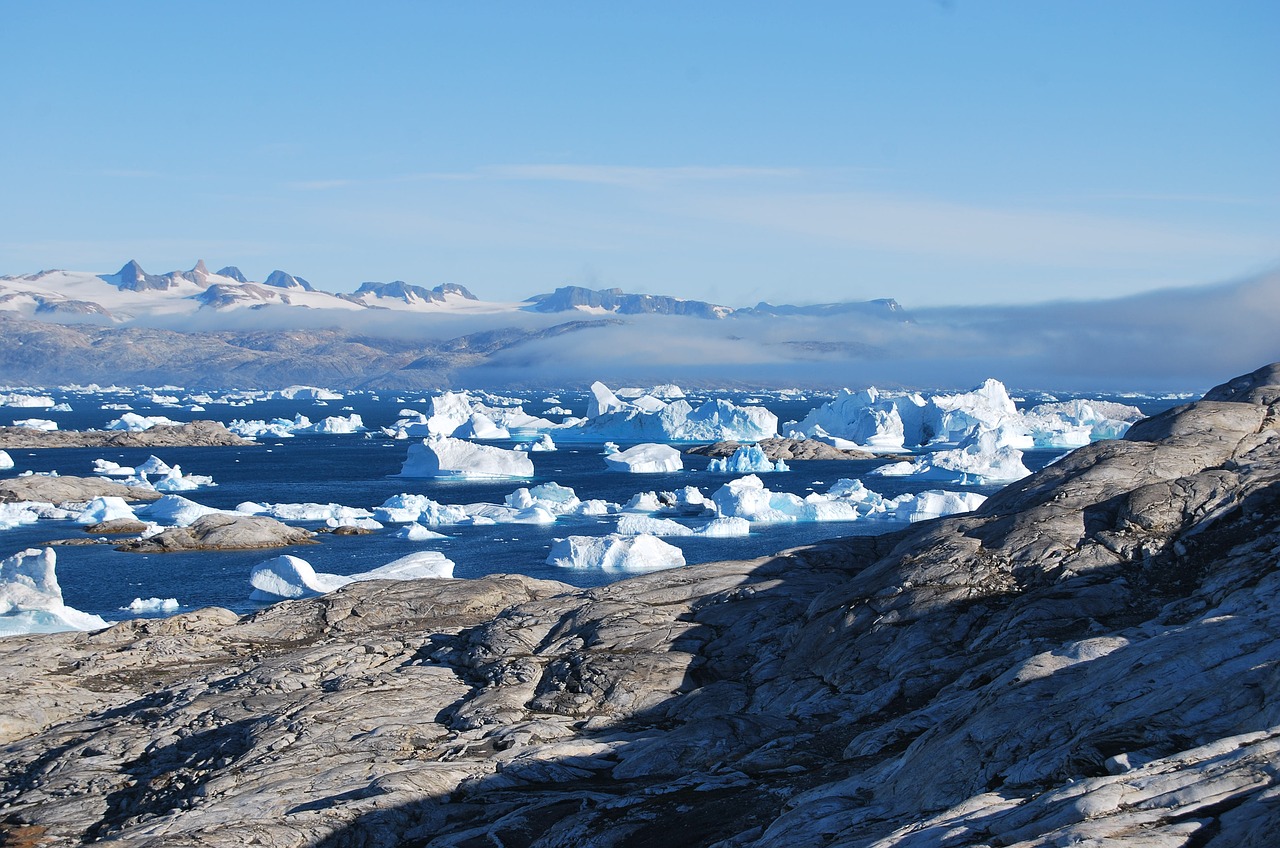 greenland  iceberg  fjord free photo