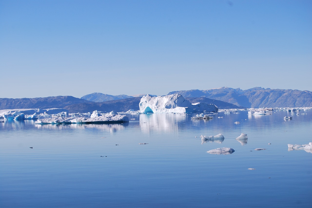 greenland  iceberg  fjord free photo