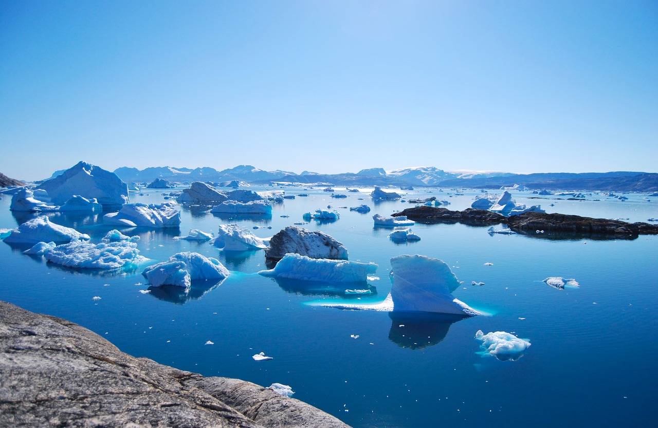 greenland  iceberg  fjord free photo