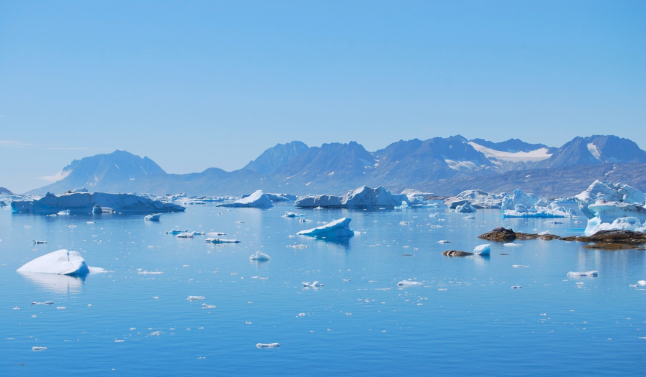 greenland  iceberg  fjord free photo