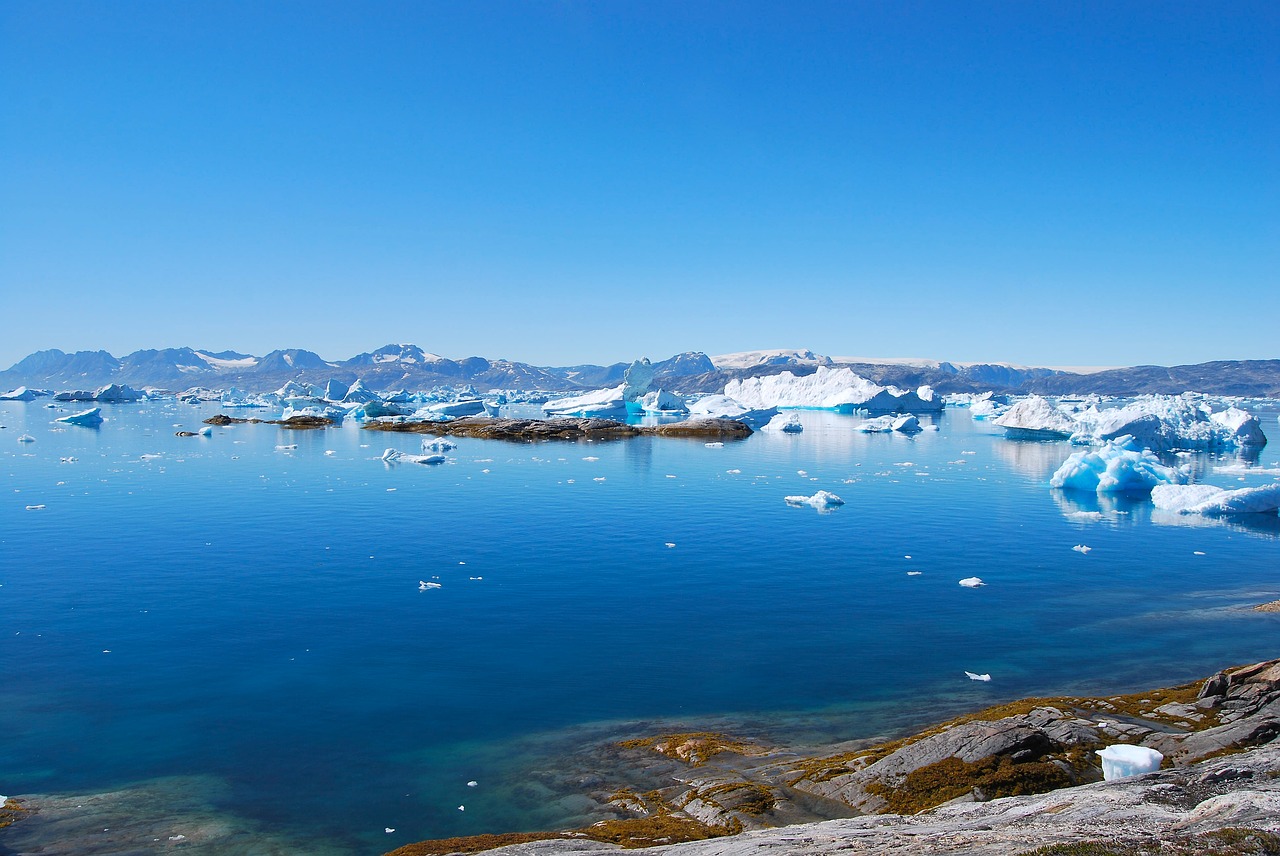 greenland  iceberg  fjord free photo