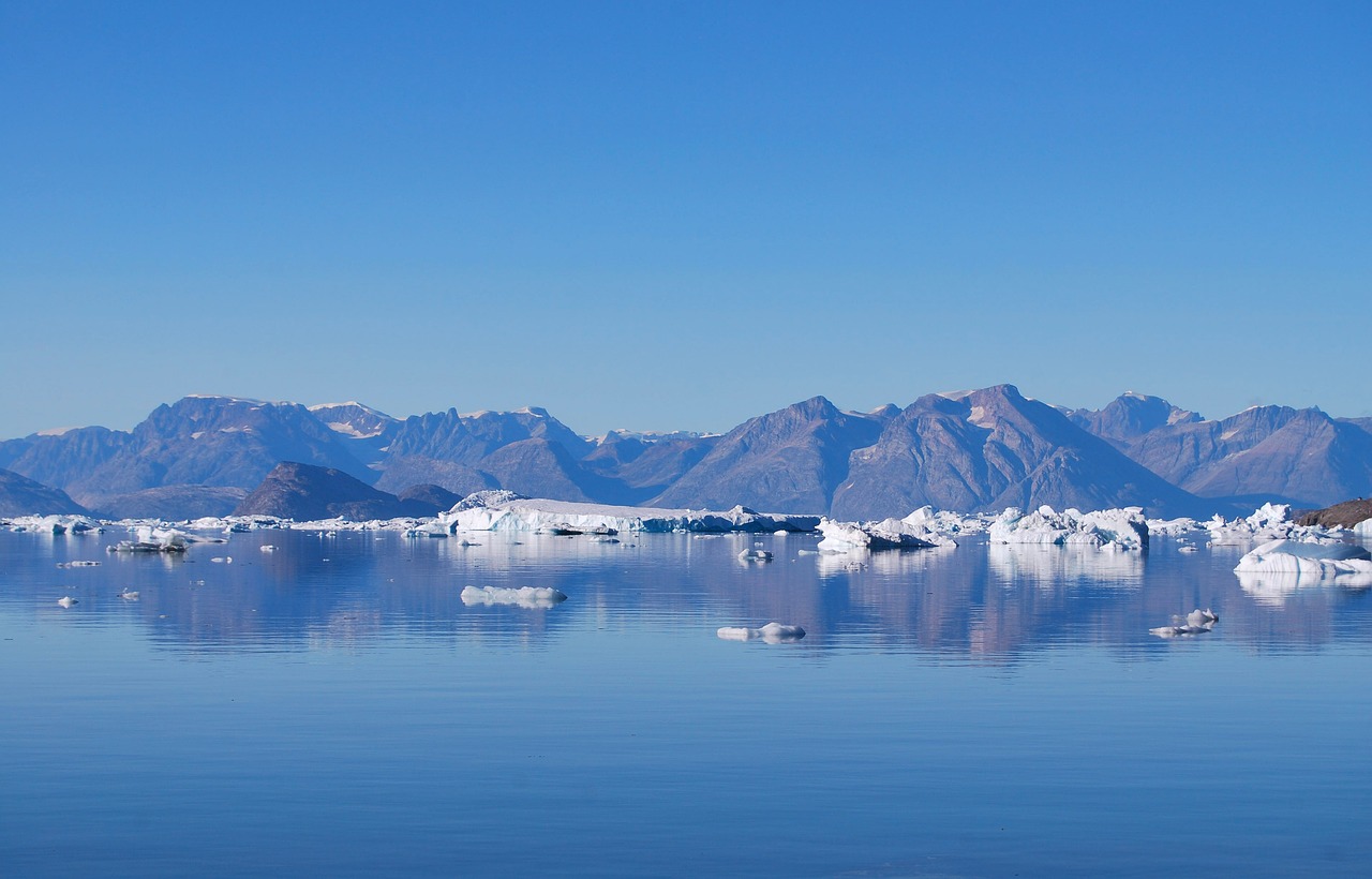 greenland  iceberg  fjord free photo