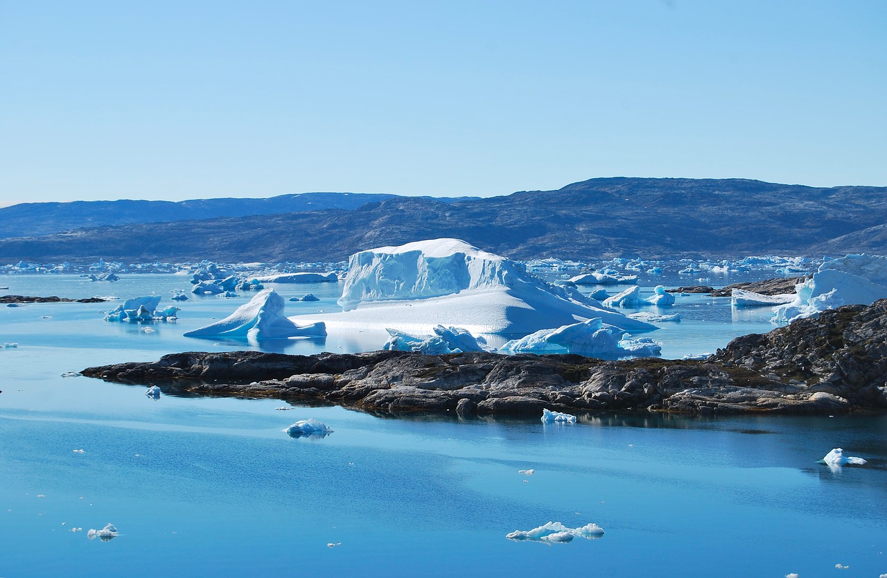 greenland  iceberg  fjord free photo