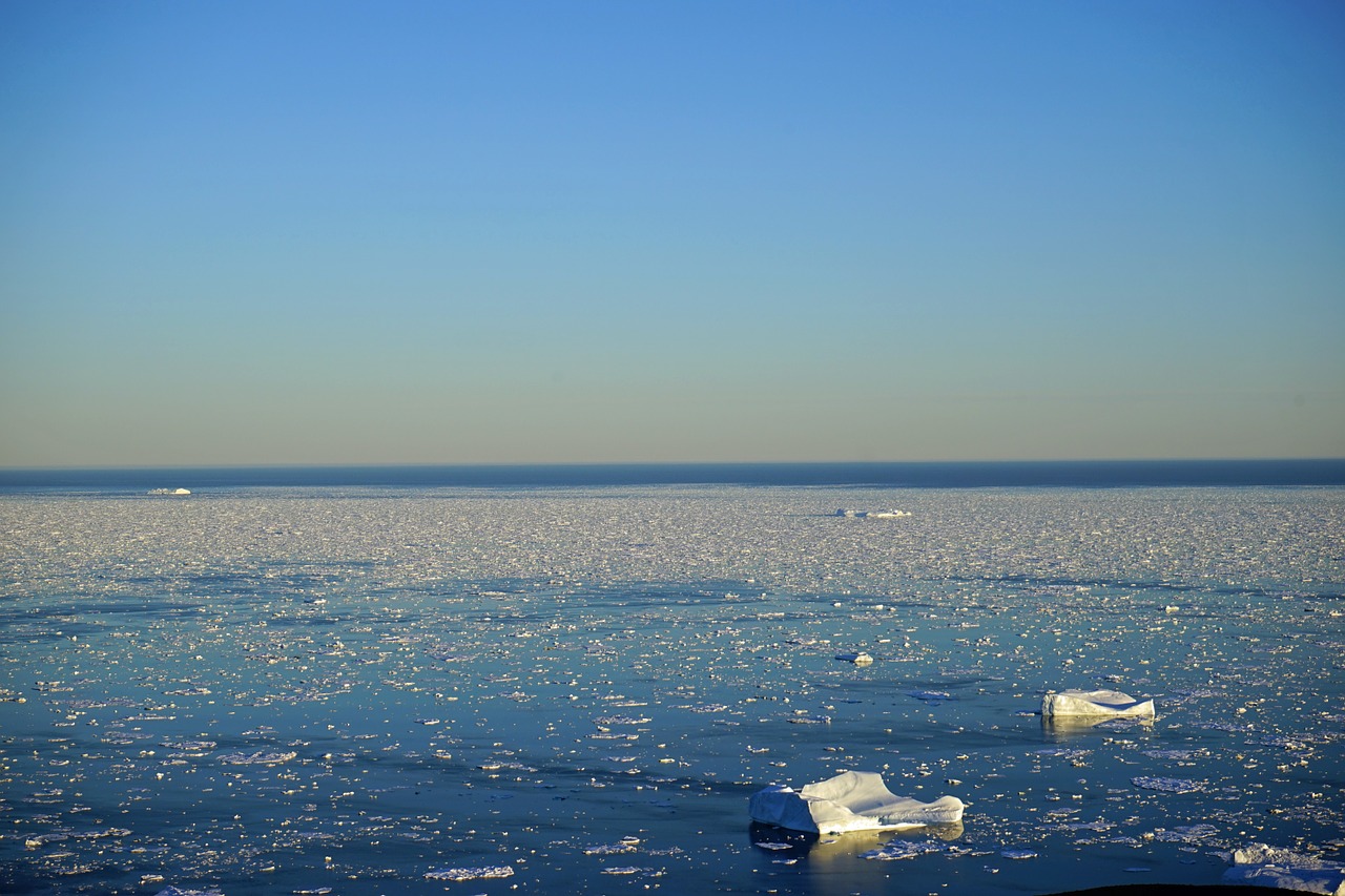 greenland mer de glace arctic circle free photo