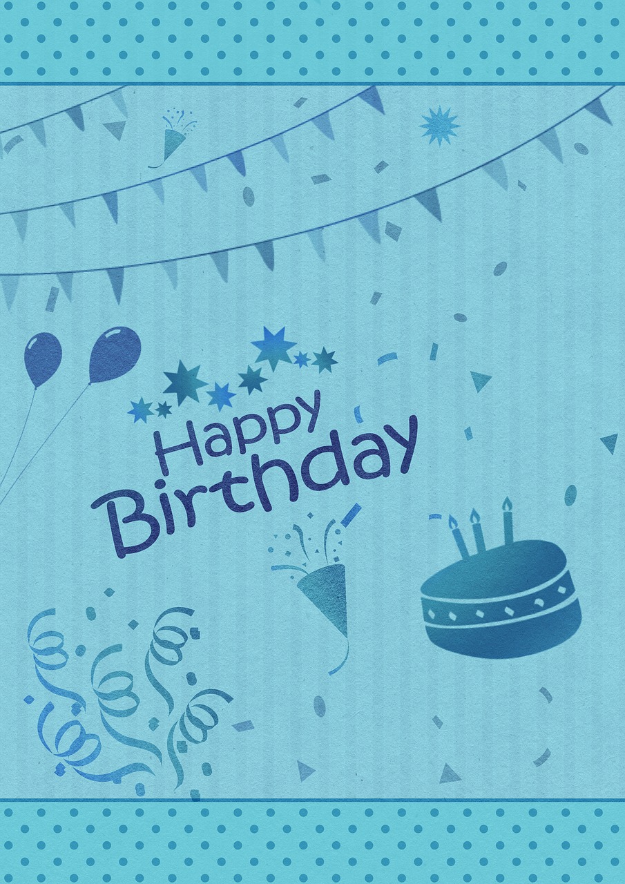 greeting  birthday  map free photo