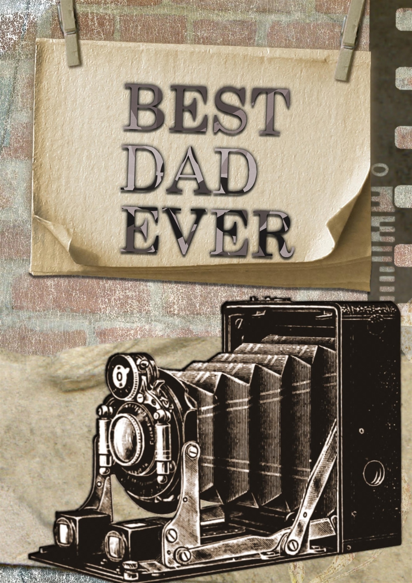 happy father's day card free photo