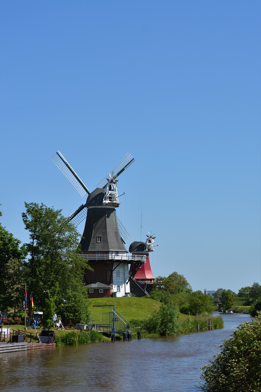 greetsiel  mill  windmill free photo