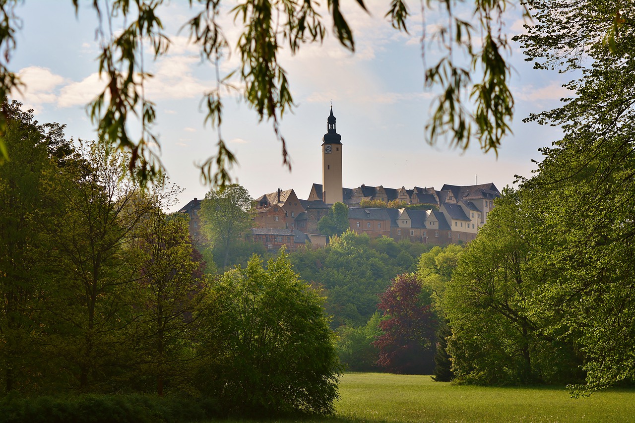 greiz  castle park  nature free photo