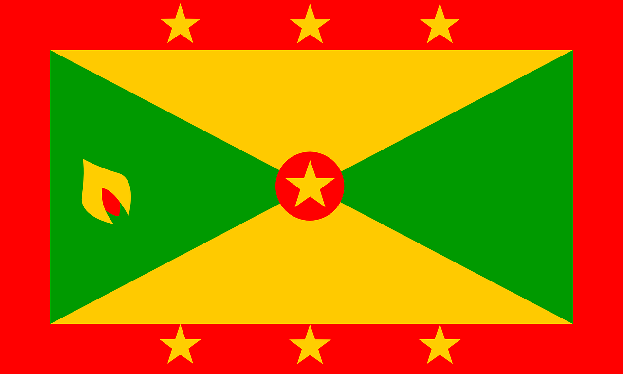 grenada flag caribbean free photo