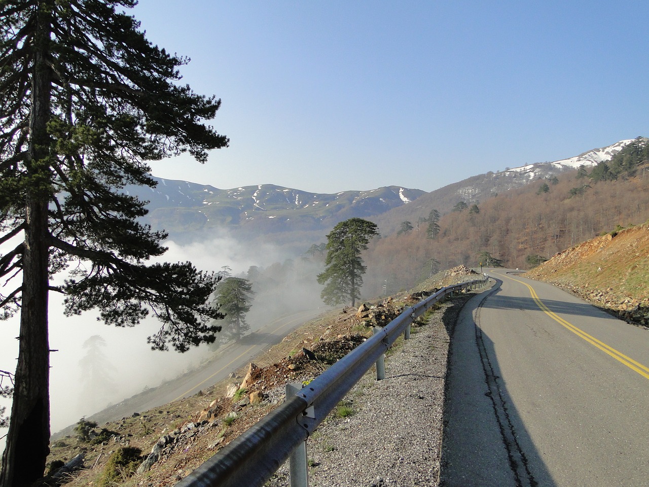 grevena mountains fog free photo