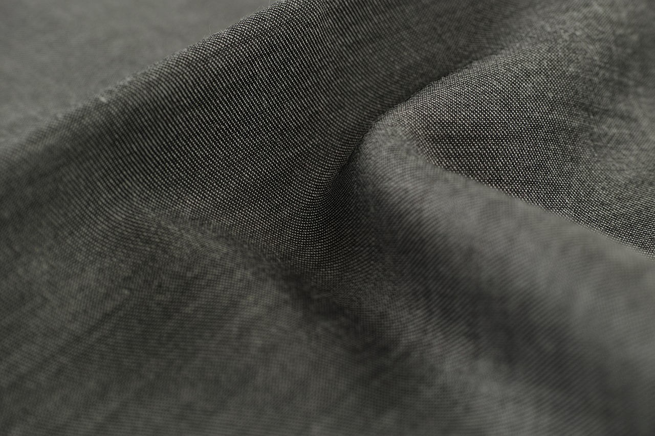 grey fabric textile free photo