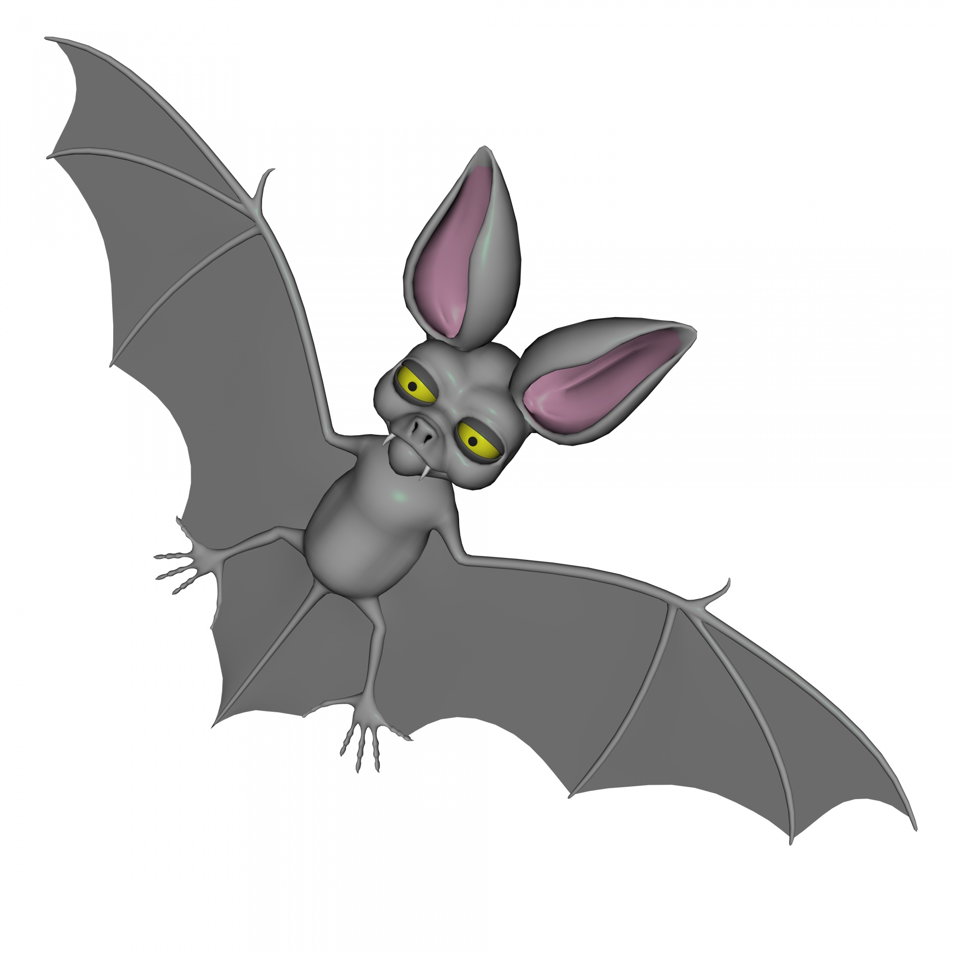 drawing grey bat free photo