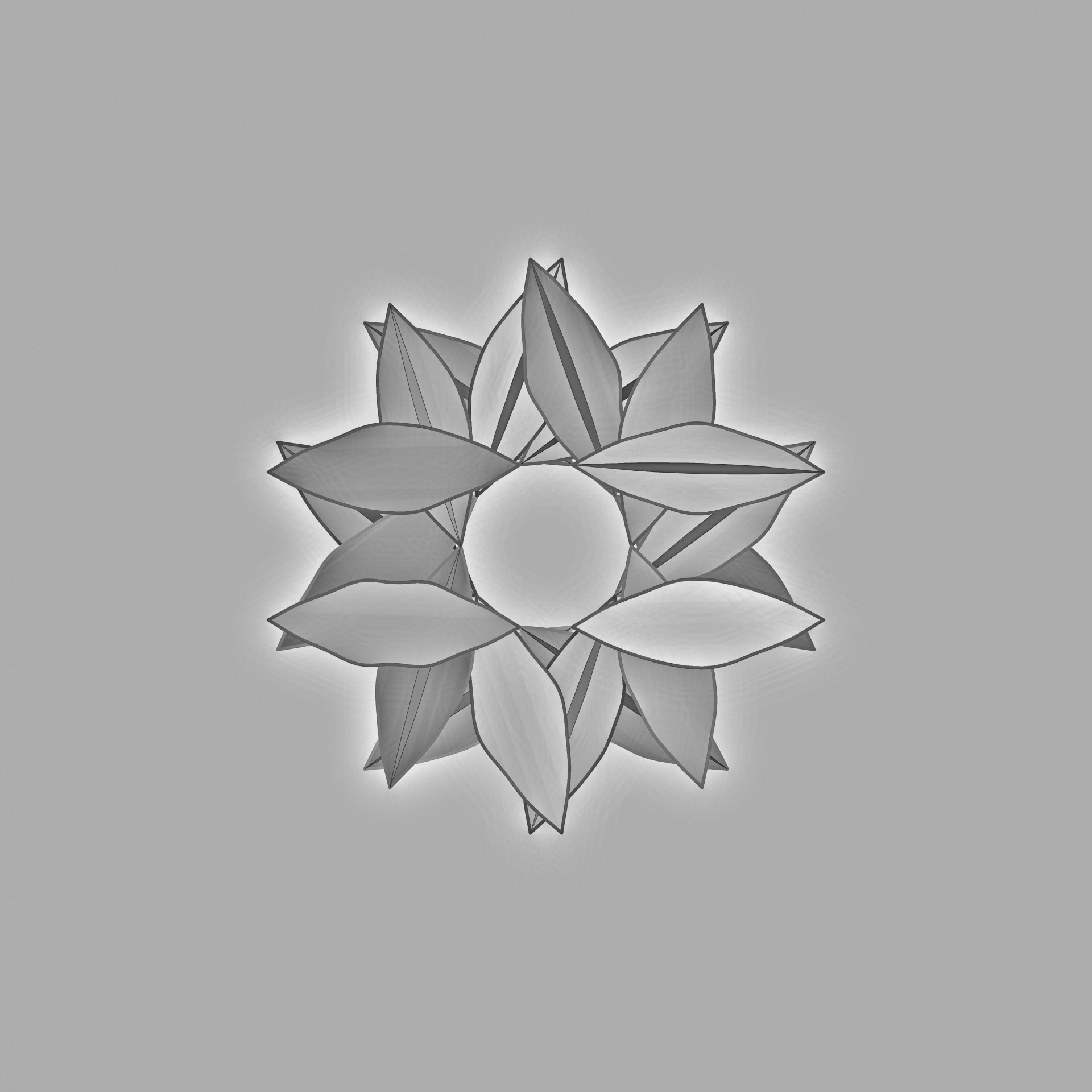 grey flower drawing free photo