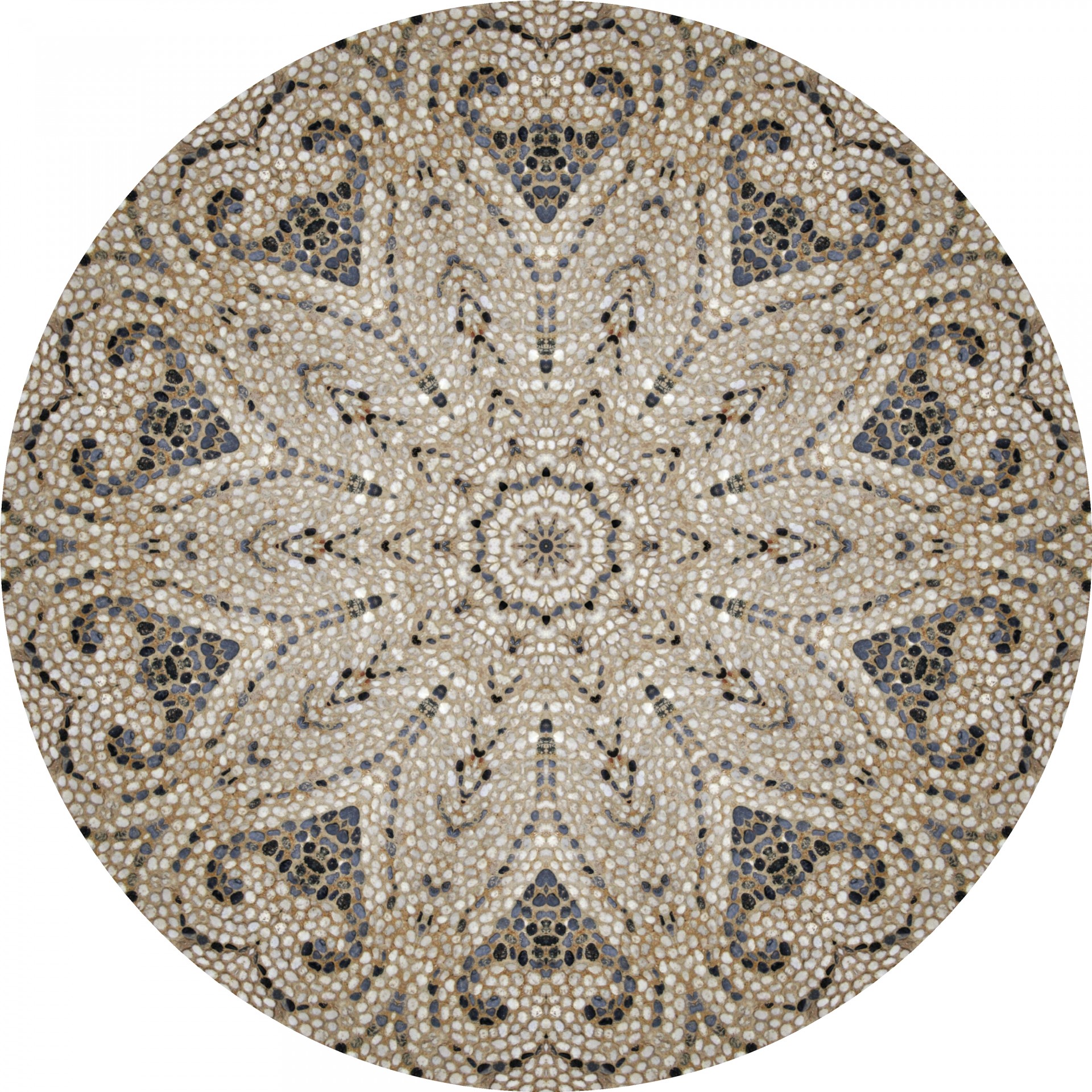 grey mosaic kaleidoscope free photo