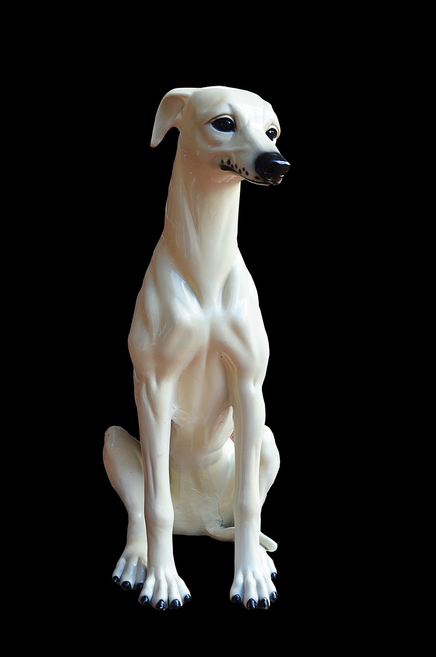 greyhound figure stone figure free photo