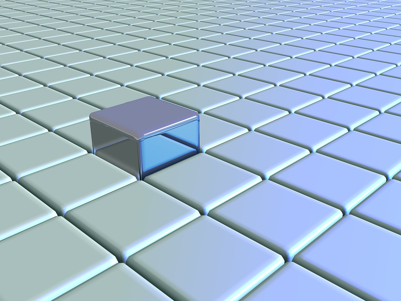 grid block cube free photo