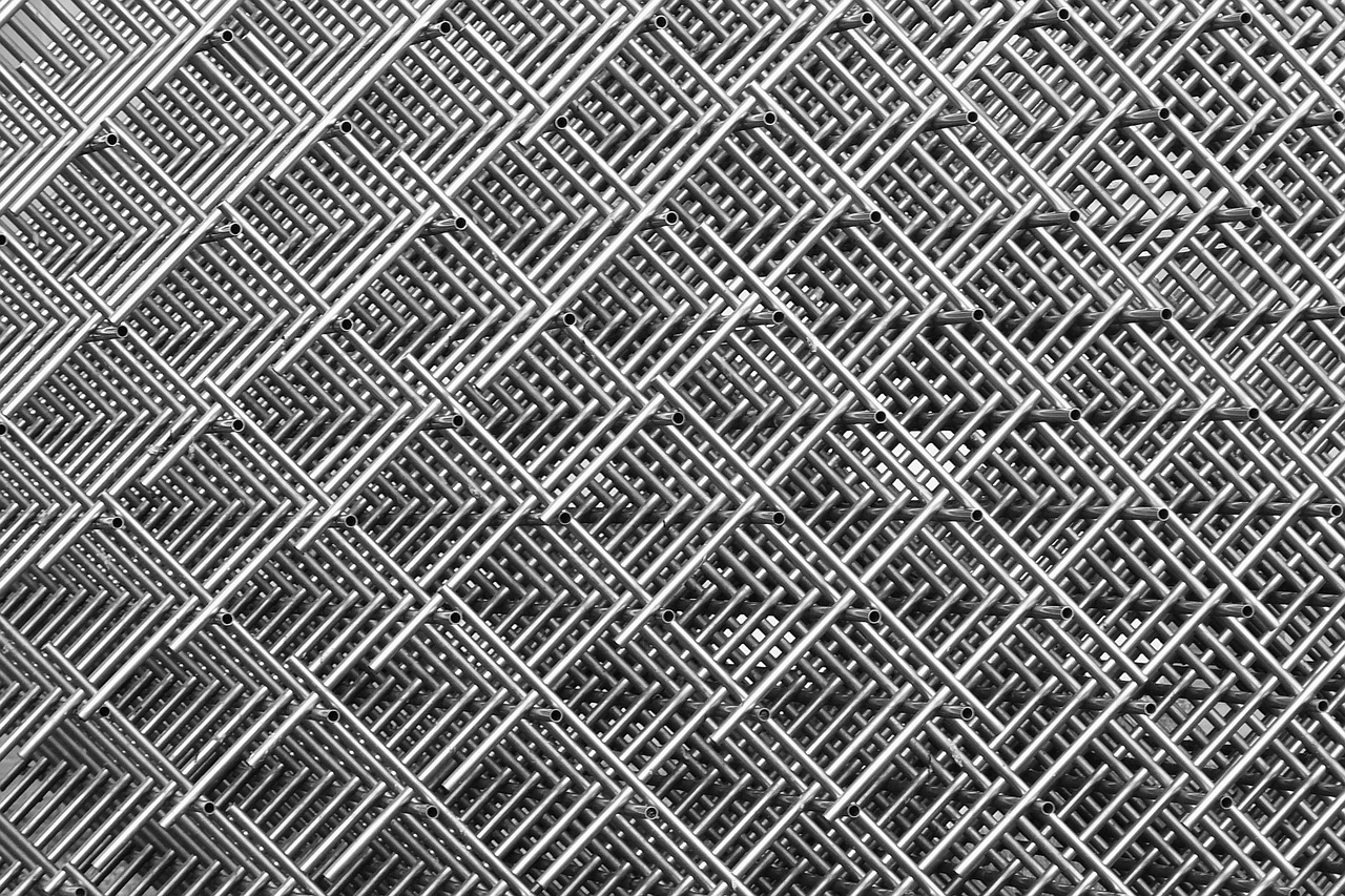 grid wire mesh stainless rods free photo