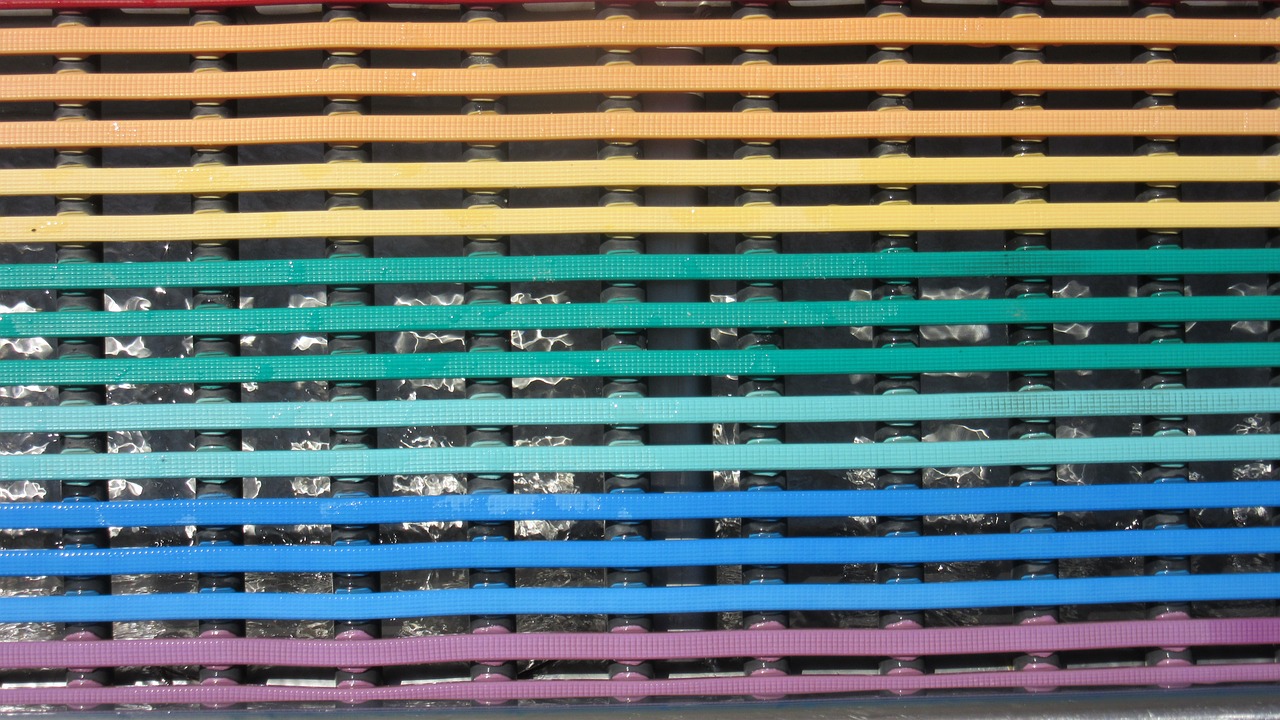 grid plastic colorful free photo