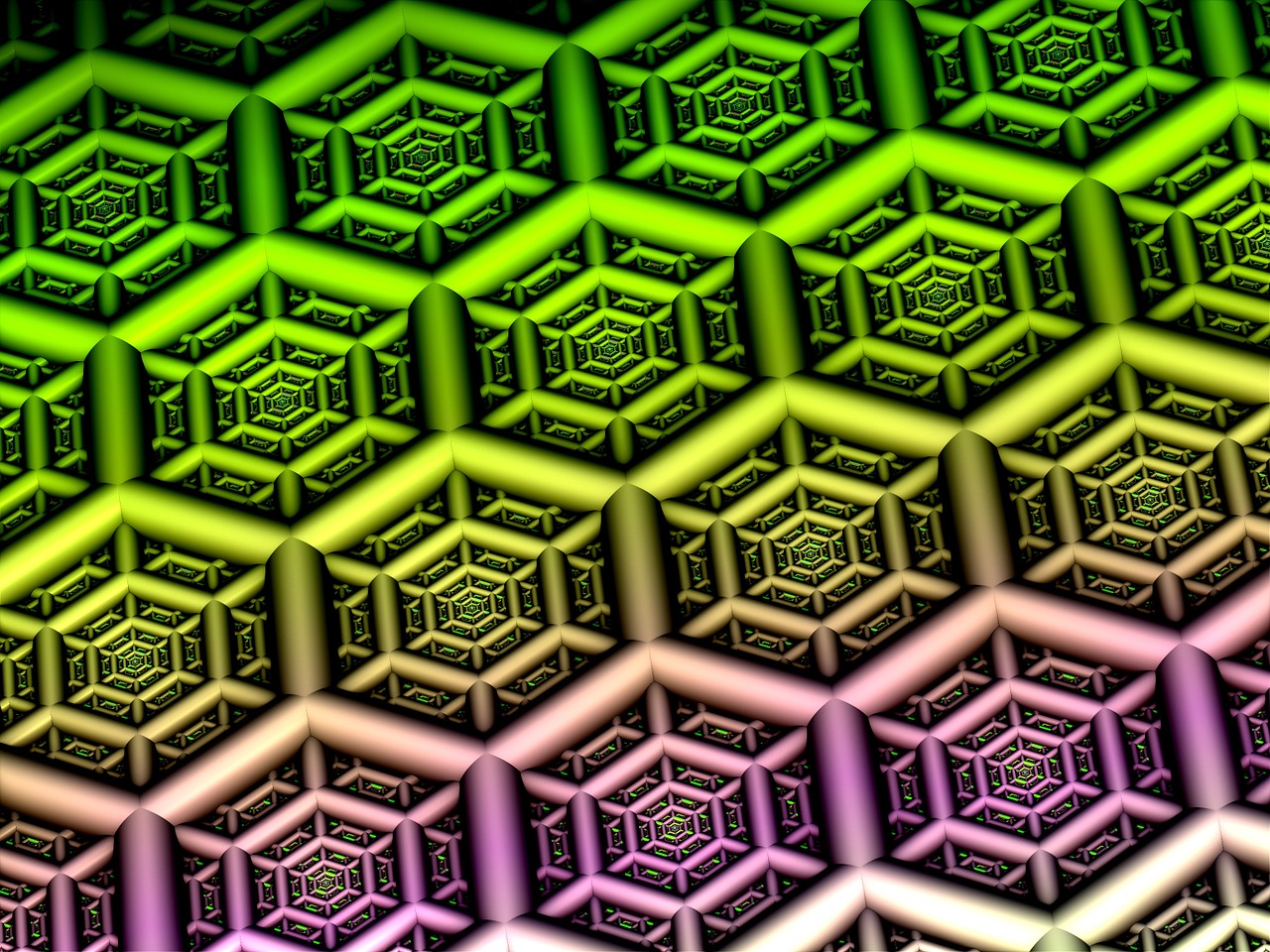 grid hexagon design free photo