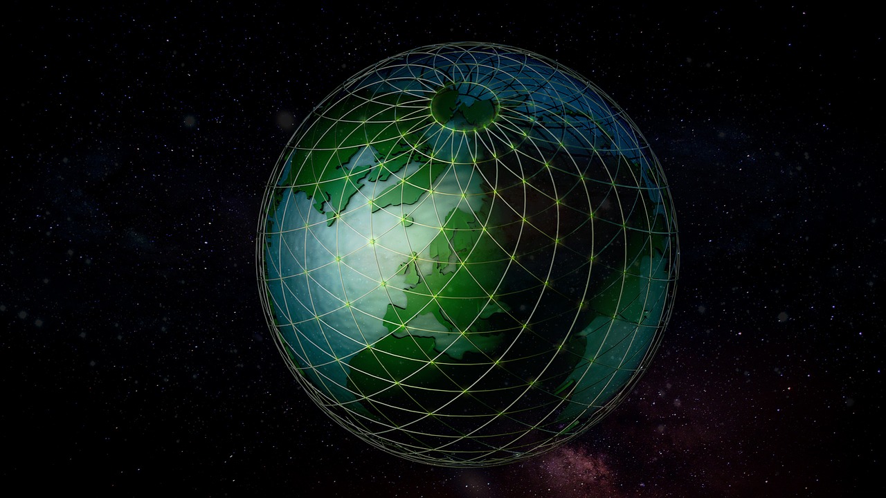 grid ball globe earth free photo