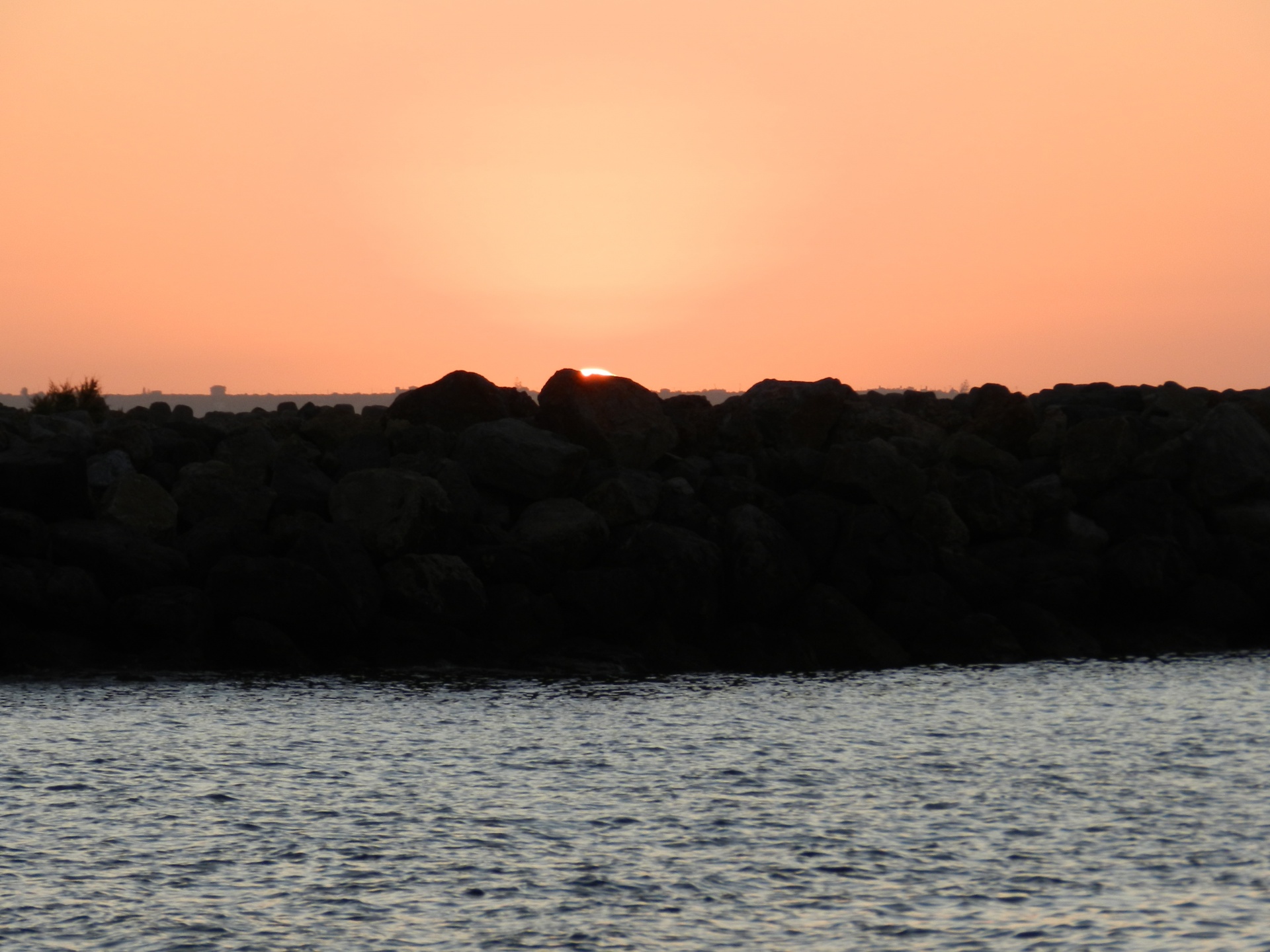 greece heraklion sunset free photo