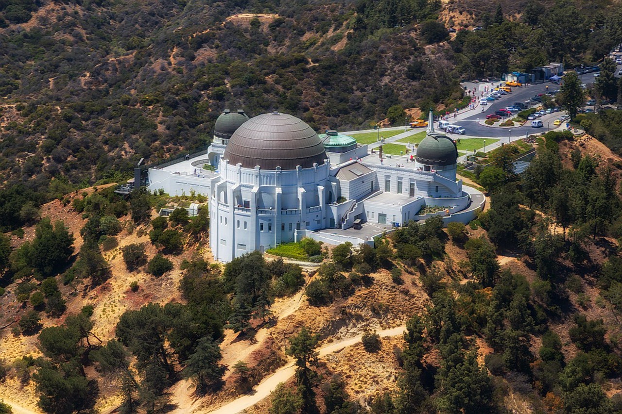 griffith observatory astronomy building free photo