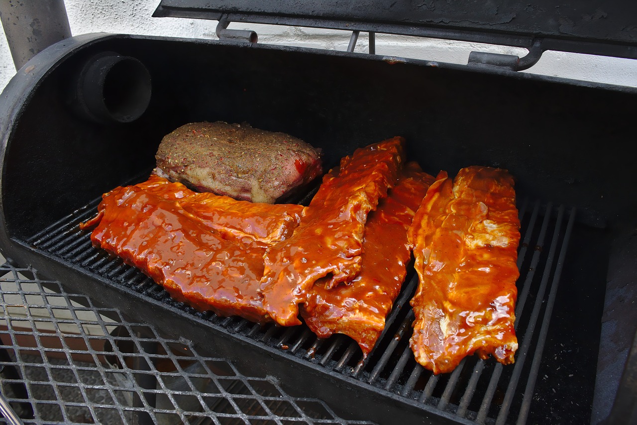 grill barbecue ribs free photo