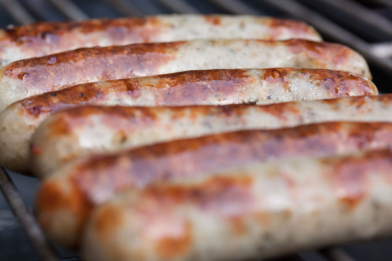 grill sausage grill sausages sausage free photo