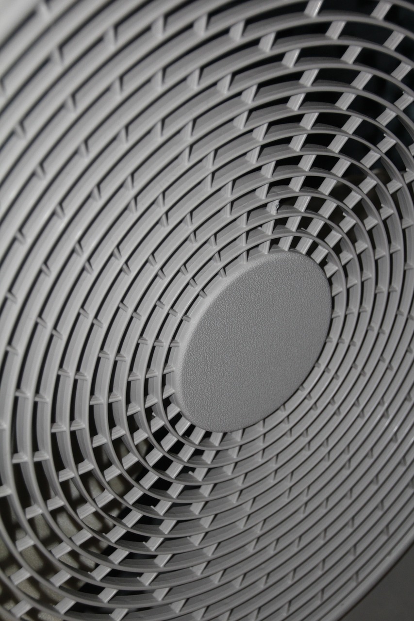 grille air conditioner fan free photo