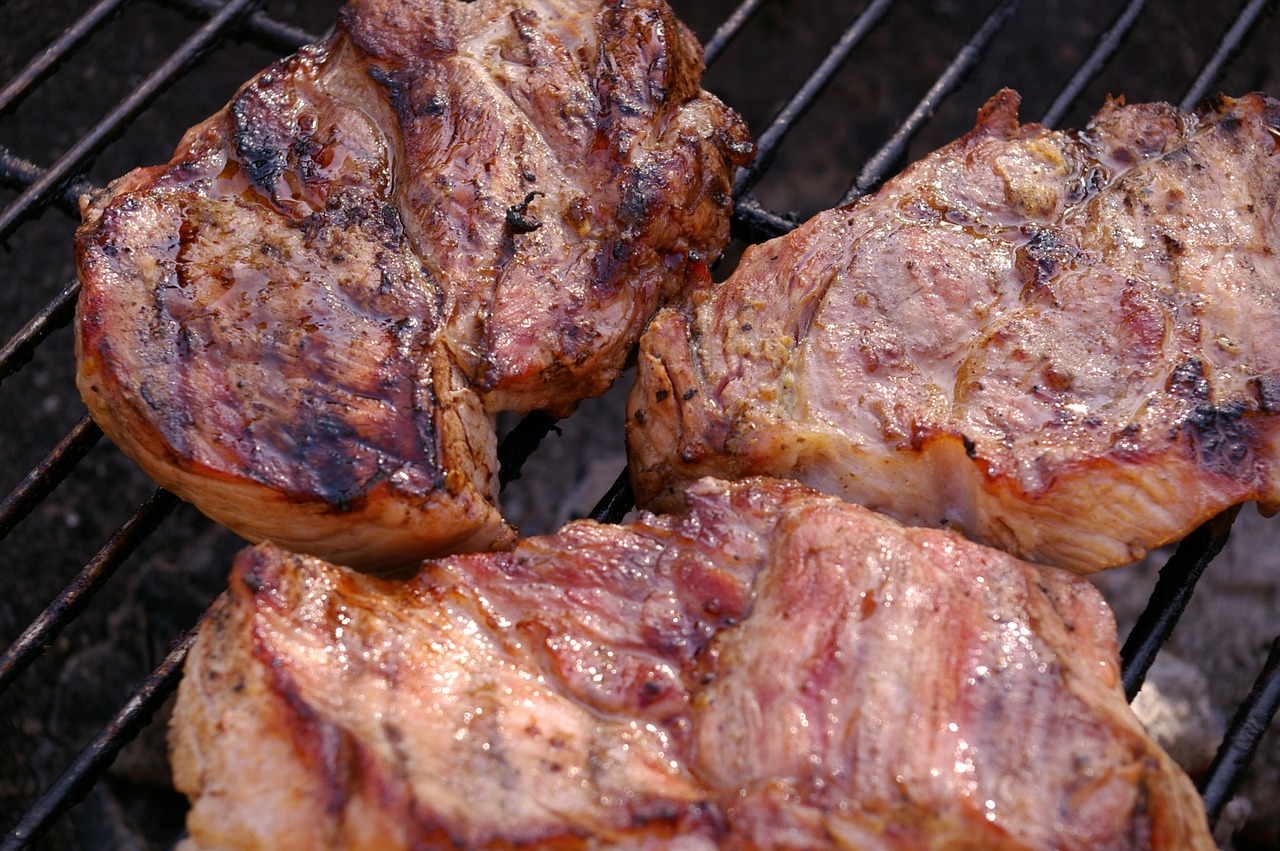 grilled meats barbecue meat free photo