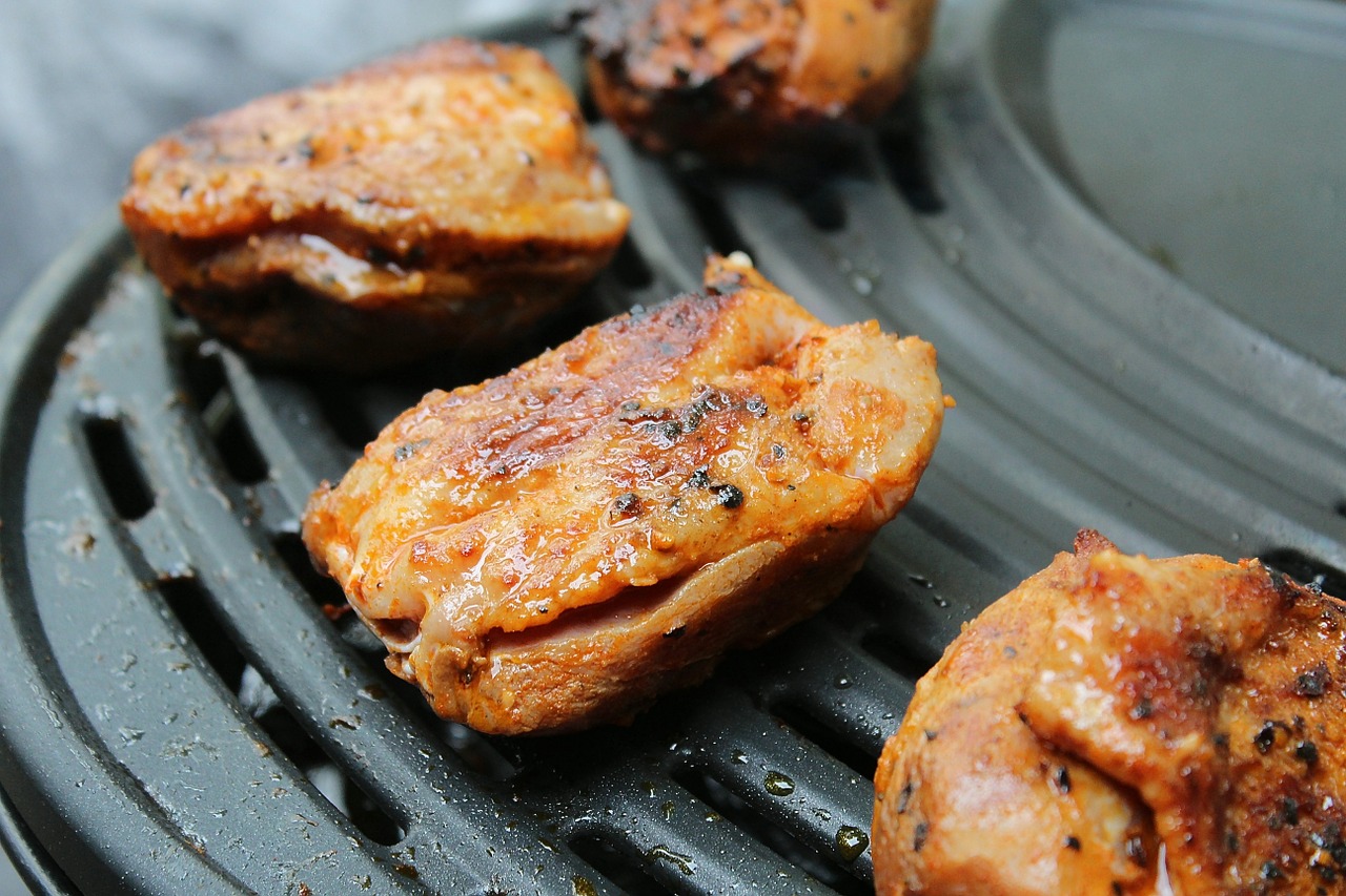 grilled meats barbecue summer free photo
