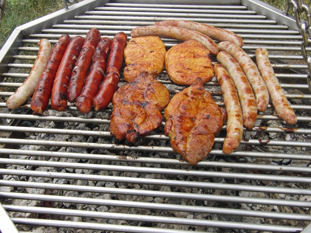 grilling barbecue preparation free photo