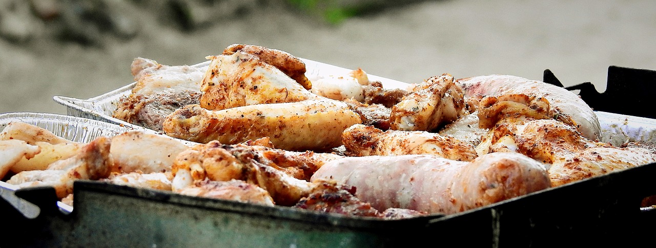 grilling  chicken  legs free photo