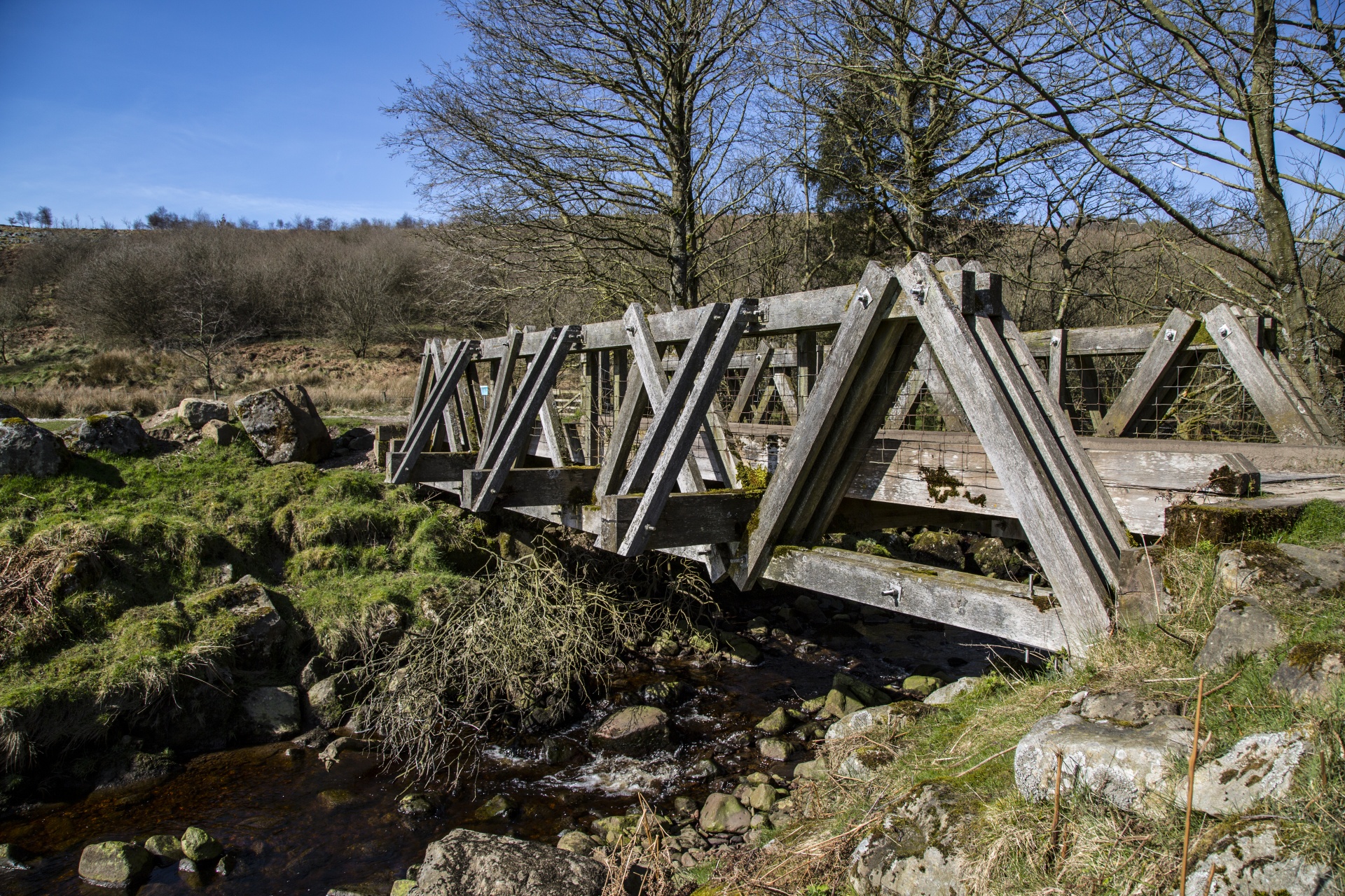 grimwith reservoir water free photo