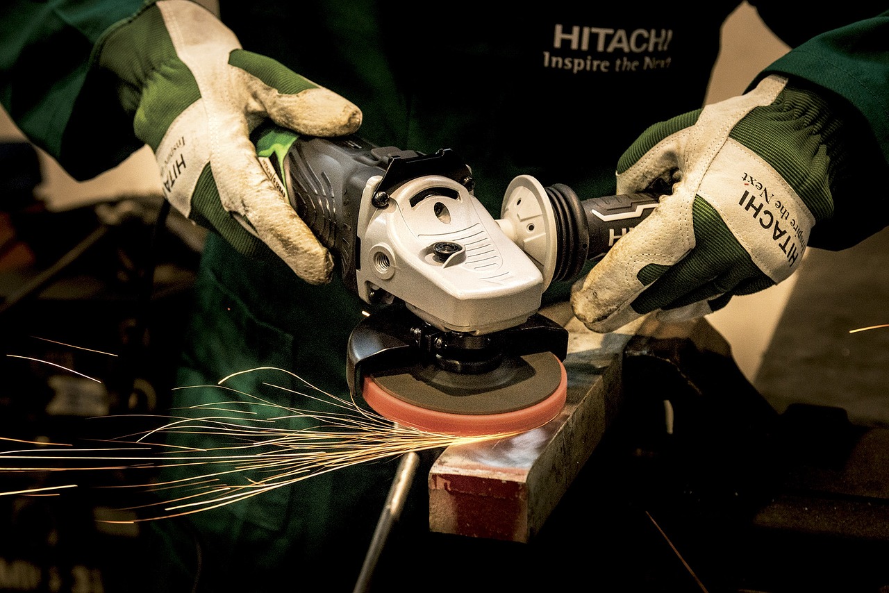 grinder hitachi power tool free photo